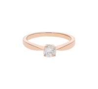 JuwelmaLux Verlobungsring 585/000 (14 Karat) Rotgold mit Brillant JL30-07-2798