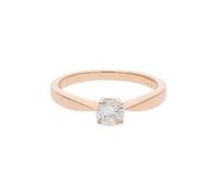 JuwelmaLux Verlobungsring 585/000 (14 Karat) Rotgold mit Brillant JL30-07-2798