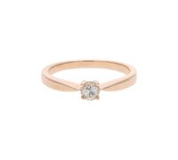 JuwelmaLux Verlobungsring 585/000 (14 Karat) Rotgold mit Brillant JL30-07-2800
