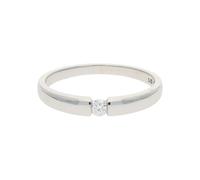 JuwelmaLux Verlobungsring 585/000 (14 Karat) Weißgold mit Brillant JL30-07-3459