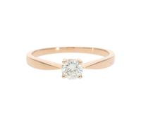JuwelmaLux Verlobungsring 585/000 Rotgold, Brillant 0,48 ct. JL30-07-0664