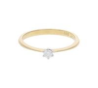 JuwelmaLux Verlobungsring 585 Gold mit Brillant JL10-07-1617