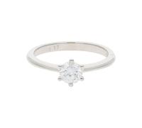 JuwelmaLux Verlobungsring 750/000 (18 Karat) Weißgold Brillant JL30-07-4803