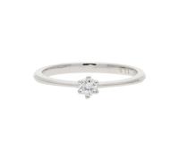 JuwelmaLux Verlobungsring 750/000 (18 Karat) Weißgold mit Brillanten JL30-07-4824
