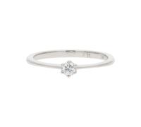 JuwelmaLux Verlobungsring 750/000 (18 Karat) Weißgold mit Brillanten JL30-07-4826