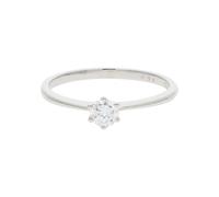 JuwelmaLux Verlobungsring 750/000 (18 Karat) Weißgold mit Brillanten JL30-07-4828