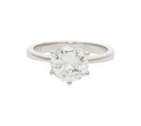 JuwelmaLux Verlobungsring 750/000 (18 Karat) Weißgold mit Brillanten JL30-07-4836