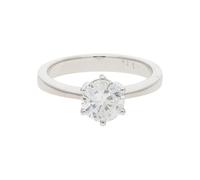 JuwelmaLux Verlobungsring 750/000 Weißgold Brillant JL30-07-4804