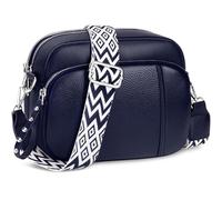 JUYANO Crossbody Bag Damen Handtasche Umhängetasche Leder, Kleine, mit Breitem Gurt, Stylisch, mit Kartenschlitz, Abnehmbar, Schultergurt