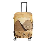 JUZGTSIT Ancient Egypt for Carry on for TSA Approved Sleeve Fits 18-32 Inch, Style, XL Elastic Luggage Cover Suitcase Covers Protector, Stil:, M, Klassisch