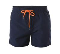 JUZILO Badehose Herren Sommer mit Meshfutter und Verstellbarem Tunnelzug Leicht Atmungsaktiv Schnelltrocknend Baggy Strand Shorts 2025 Kurze wasserdichte Boardshorts