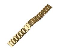 JVEIWAD 18 mm 19 20 21 22 23 24 Edelstahlarmband Metallarmband Gliederarmband Armband Poliert Gold Silber Zubehör(Gold,24mm)