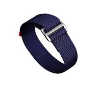 JVEIWAD 22 mm integriertes Nylon-Uhrenarmband, kompatibel mit TUDOR Pelagos Black Bay Collar Hidden FXD/Biwan / 1958 Series Canvas-Uhrenarmband(Dark blue)