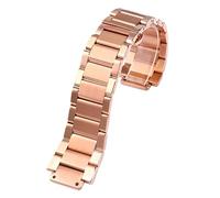 JVEIWAD 27 * 19mm Edelstahlarmband Silber Kompatibel mit Uhrenarmband Big Bang Classic Fusion Series Herren Damen Uhrenarmbänder(Rose gold)