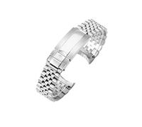 JVEIWAD Edelstahlarmband Herren Luxus-Uhrenarmband Kompatibel mit Rolex Oyster Perpetual Datejust DAYTONA SUBMARINER Uhrenarmband 20mm(Steel Color-Z9)