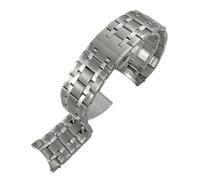 JVEIWAD Kompatibel mit Tissot T139 1853 T139407 T139807 Chemin Des Tourelles 20 mm 22 316L Edelstahl-Uhrenarmband, silberne Armbänder(20MM_FOR T139)