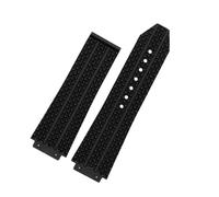 JVEIWAD Uhrenarmband kompatibel mit BIG BANG, Silikon, 26 x 19 mm, wasserdicht, Herren-Uhrenarmband, Kettenarmband, Uhrenzubehör, Gummiarmband(Black-no buckle-A)