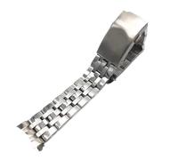 JVEIWAD Uhrenarmband kompatibel mit Tissot 1853 PRC200 T17 T461 T055 T014 Herren 19 mm Faltschließe Uhrenzubehör Edelstahl-Uhrenarmbänder(19mm)