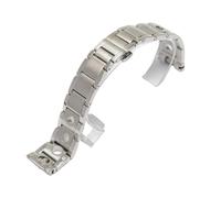 JVEIWAD Uhrenzubehörband, kompatibel mit Tissot 1853 PRS516 T91 T021 Uhrenarmband, massives Edelstahl-Uhrenarmband, 20 mm