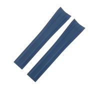 JVEIWAD Wasserdichte Uhrenarmbänder aus natürlichem FKM-Fluorkautschuk, auf Maß zugeschnitten, CTS-verstellbares Uhrenarmband 20 mm, kompatibel mit Tudor BB58 39 Zifferblatt(Blue,Rose Fold Buckle 4)