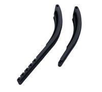 JVEIWAD Weiches Gummi-Uhrenarmband, kompatibel mit Rolex-Armband GMT OYSTERFLEX Daytona Submariner Yacht-Master, 20 mm, 21(Black-21mm,Rose Buckle)