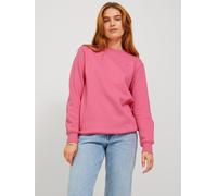 JACK & JONES Damen Jxabbie Ls Rel Every Brush Crew Noos Sweatshirt, Carmine Rose/Print:Magenta Jjxx Logo, XS EU