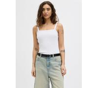 Jjxx Damen-tank-top Frau Fifi Str Sl Rib Top Jrs Sn Weiß Größe XS