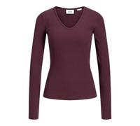 Jxfreya STR Ls V-Neck Top JRS Noos