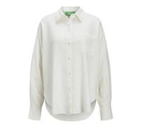 JJXX Damen JXJAMIE Breeze Summer LS Shirt WVN SN Hemd, Blanc de Blanc, Medium