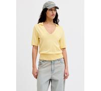 Jxlayla Gestricktes Polo S Gelb