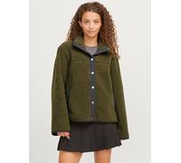 Jxnellie Teddyfell Jacke M Grün