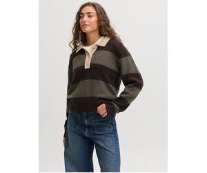 Jxruby Gestricktes Polo XS Braun