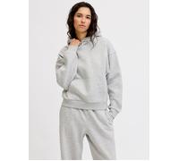Jack & Jones Studio Vesterbro Relax Jjxx Kapuzenpullover S Light Grey Melange / Print Bright White