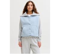 Jxvera Teddyfell Weste M Blau