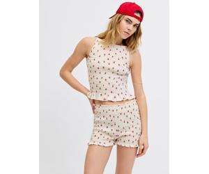 Jxzoe Gesmoktes Top M Weiß