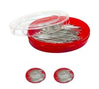 JYC CREATIVE Nähnadeln, 500 Stück, professionelle Stecknadeln aus Edelstahl, Schneidernadeln, feine Stecknadeln, Nähnadeln und Handwerksnadeln (Packung 1-500 Stück)