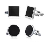 JYNXOR 2 Paar Manschettenknöpfe Herren, Manchettenknoepfe Herren Personalisiert, Cufflinks For Men, Klassische Hochzeit Business Vintage Hemd Manschettenknöpfe, Für Anzug Hemd Hochzeit Business