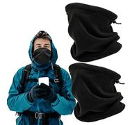 JYNXOR 2 pcs Loopschal Multifunktionstuch Winddicht Schlauchschal Neckwarmer Herren Ski Gesichtsschutz Halstuch Thermal Fleece Sportschal Halswärmer Loop Schal Damen für Skifahren Fahrrad Jogging