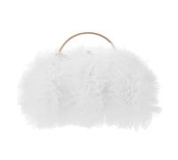 Jywmsc Blumen Clutch Geldbörse für Frauen Formal Satin Abendtasche Blumen-Hochzeitstaschen Party Prom Handtaschen
