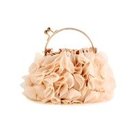 Jywmsc Damen Blumen Clutch Geldbörsen Satin Blume Abend Tasche Party Prom Handtaschen