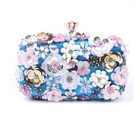 Jywmsc Damen Clutches Blume Abendtasche Handtasche Hochzeit Clutch Party Tasche