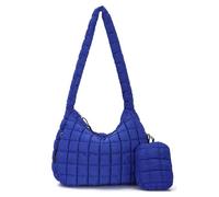 Jywmsc Große Puffersack-Tasche für Frauen Gesteppte Tragetasche Puffy Crossbody Bag mit kleinem Beutel mit Reißverschluss