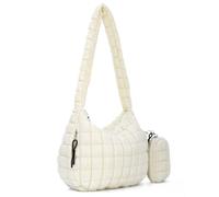 Jywmsc Große Puffersack-Tasche für Frauen Gesteppte Tragetasche Puffy Crossbody Bag mit kleinem Beutel mit Reißverschluss