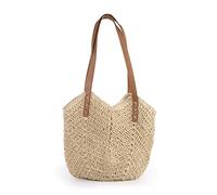 Jywmsc Stroh Clutch Geldbörsen für Damen Sommer Strandtaschen Tote Quasten Abendtasche Handtaschen