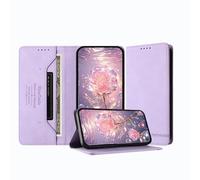 JZ Premium Magnetische Flip Wallet Case für HMD Fusion Case RFID-Blockierung, Stoßdicht, Kabelloses Laden kompatibel - Purple