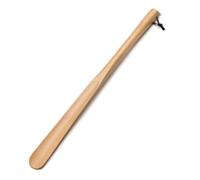 JZFOACHR Schuhanzieher, gut verarbeiteter Schuhlöffel aus Holz, Schuhe aus massivem Holz, Hilfsschuhe, Abzieher in der richtigen Länge