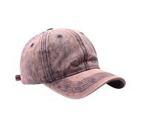 JZTDYPP Basecap Herren Baseballkappe Aus Baumwolle Für Damen Und Herren, Sonnenhut, Waschbar, Cowboy-Snapback-Cap, Lässig, Sport, Schirmmütze, Unisex, Lila, Einheitsgröße