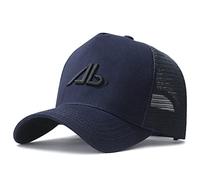 JZTDYPP Basecap Herren Big Head Deeper High Top Baseball Caps Herren Sommer Outdoor Mesh Übergröße Sport Caps Trucker Cap Herren Groß 56-60Cm 60-65Cm,Dunkelblau,61-63Cm