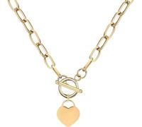 JZWCHQ Accessoires 925 Sterling Silber Coin Kipphalskette für Frauen, papierklammernde Kette Padlock Halskette - Schloss und Schlüssel, Herz, Münzkette Anhänger Halskette