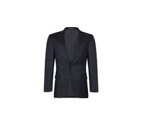 Carl Gross Sakko Herren Regular Fit Reverskragen Schurwolle blau, 50